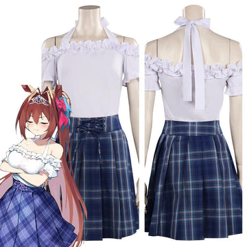 Anime Pretty Derby Daiwa Scarlet Cosplay Disfraz Halloween Carnaval Traje